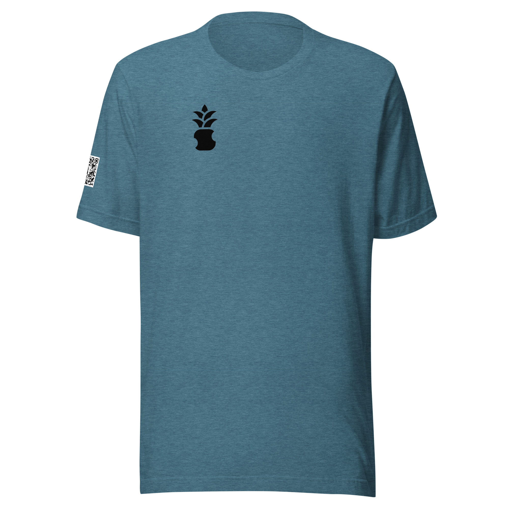 Pineapple Right Chest Logo - Unisex Christian Tee for Men & Women